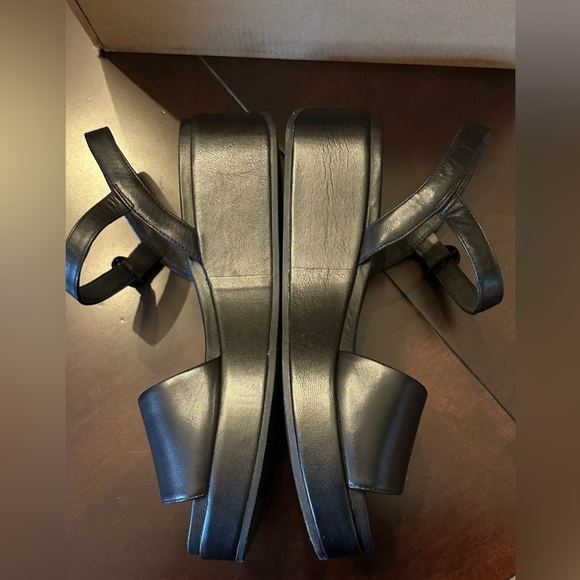 NIB Camper Misia Platform Sandals EU 40 US 9 Black - Picture 6 of 12